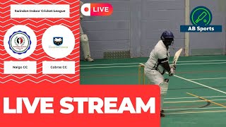 DIV 1 CLASHAND ITS LIVE🏏 Live Stream  Swindon Nalgo CC vs Cobras CC Indoor Cricket Episode 46 [upl. by Thorpe359]