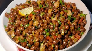 इफ्तार में बनाये बेहतरीन काले चने की चाटRamadan Special Fried Kala Chana ChaatIftar Recipe [upl. by Asillem]