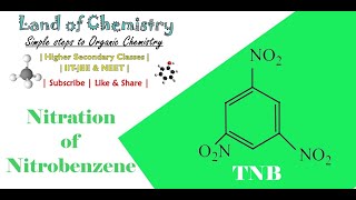 Nitration Reactions of Nitrobenzene  13dinitrobenzene  135trinitrobenzene  TNB  Class 12 [upl. by Anrehs]