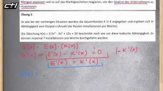 Betriebsoptimum und Betriebsminimum  Individuelle Angebotsfunktion ★ Erklärung [upl. by Dayir]