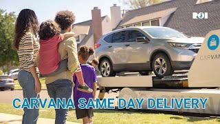 Carvana Launches SameDay Delivery in Newark [upl. by Ybrad443]