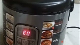 how to repair Tefal rice cooker E0 error without technician cara membaiki induction nasi periuklg [upl. by Mathias]