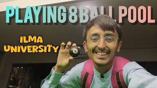 pakistani university student playing 8 ball pool [upl. by Ennoira]