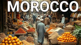 🇲🇦 FES MOROCCO WALKING TOUR EXPLORING MOROCCAN STREET FOOD AND BEYOND ANCIENT MEDINA AND MARKET [upl. by Okimuk]