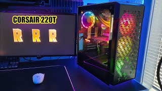 CORSAIR 220T ICUE MID TOWER [upl. by Attenborough712]