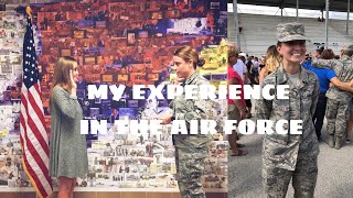 Why I joined the Air Force Active VS Reserves Why I’m home amp more [upl. by Porcia]