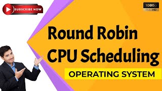 Round Robin CPU Scheduling AlgorithmOperating system Malayalam [upl. by Aicnorev]