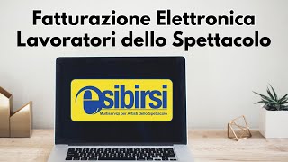 Fatturazione Elettronica per lavoratori dello spettacolo [upl. by Medovich890]