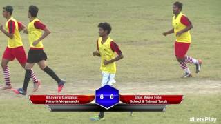 RFYS Kolkata Sr Boys  Bhavans Gangabax Kanoria Vidyamandir vs Elias Meyer Free School Highlights [upl. by Eirallam]