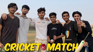 Cricket match with friends  Lhr vs Ryk  Big rivalry😱 [upl. by Hachman730]