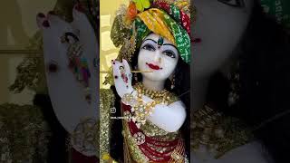 Radha Krishna bhajan lovrstatus youtubeshorts formyparents [upl. by Nibur]