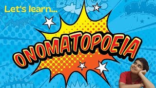 Onomatopoeia  Lets Learn English  Shahwaiz Essa [upl. by Madalena]