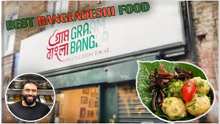 BEST BANGLADESHI FOOD IN BRICK LANE  AUTHENTIC HOME COOKED FOOD AT ITS BEST LONDON STREET FOOD [upl. by Azmah]