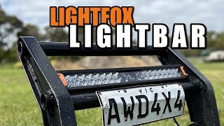 LIGHTFOX RIGEL LED Light Bar Review [upl. by Elbys207]