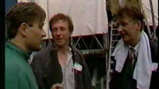 The Nits  Interview op Parkpop 1988 door Bart Peeters BRT [upl. by Ijies407]