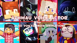 Every Aphmau Voice Actor Who Also Voiced Indie Animation [upl. by Juno]