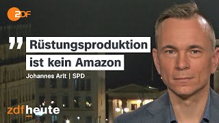 Militärhilfe für die Ukraine  ohne die Bundeswehr zu schwächen Geht das  ZDFheute Live [upl. by Ahseined]