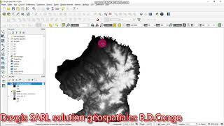 EXTRACTION BASSIN VERSANT AVEC QGIS Davgis [upl. by Ramirol]