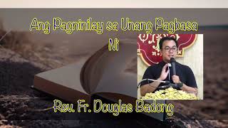 Ang Pagninilay sa Unang Pagbasa Sabado March 16 2024 Jeremias 111820 [upl. by Aidua]