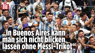 Argentinien gewinnt den WMTitel in Katar Claus Strunz zum WM Finale [upl. by Initof]