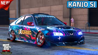 NEW Dinka Kanjo SJ Best Customization  Review  Honda Civic Fast and Furious Build  GTA 5 Online [upl. by Esya86]