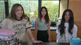 Sep 15th 2023 BAKING MACARONS w FUSLIE QTCINDERELLA VALKYRAE ❤️ [upl. by Moreland]