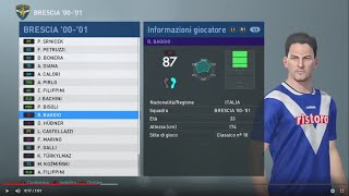 PES 2019 Brescia 20002001 PS4 [upl. by Casady]