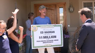 PCH Sweepstakes Winner Ed H From Salt Lake City UT Wins 100000000 Great American Sweepstakes [upl. by Wystand]