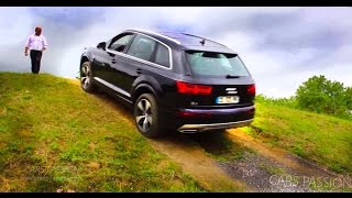 Off road new Audi Q7 2015  V6 tdi quattro [upl. by Eeryn]