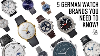 When Only The Best Will Do  5 German Watch Brands You Need To Know WWT78  Seiko Saturday Winner [upl. by Lac]