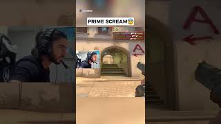 prime scream😰cs2 counterstrike csgo [upl. by Edras100]