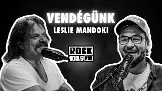 Szili vendége Leslie Mandoki  1039 ROCK FM [upl. by Arinay]