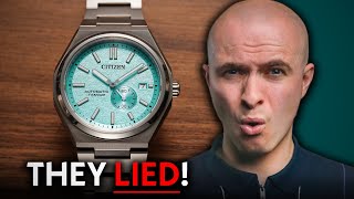 What YouTubers Aren’t Telling You About Citizen’s New “Grand Seiko Killer”  Zenshin Forza Review [upl. by Eladnor]