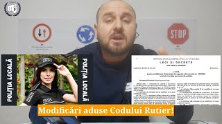 Ce Puteri Sporite a Primit Poliția Locală prin Noul Cod Rutier din decembrie 2022 [upl. by Issac]