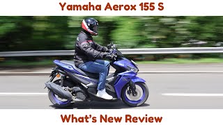 2024 Yamaha Aerox 155 Version S Review [upl. by Chere]