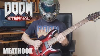 Doom Eternal Soundtrack  Meathook guitar cover [upl. by Donall75]