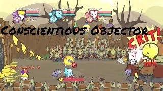 Castle Crashers Remastered Conscientious Objector Achievement [upl. by Arrej]