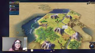 Fighting for Supremacy with chibielizabeth  Playing Civ 6 With Friends [upl. by Notnil]