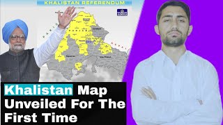 Khalistan map unveiled for the first time [upl. by Lexis698]