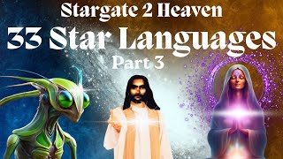 Light Codes by 33 Star Beings 👽💫 Sananda Jesus Agarthans Divine Mother Mantis Uriel Part 3 [upl. by Nonah]