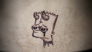 minimal tattoo  time lapse [upl. by Heng]