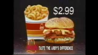 Arbys Bacon Cheddar Curly Fries 1991 [upl. by Christiane]