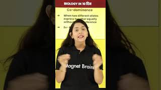 What Is Codominance  Biology in 10 Days Shorts Magnetbrains [upl. by Lseil200]