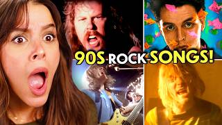 Millennials Try Not To Rock To 90s Rock Songs Green Day Metallica Nirvana  React [upl. by Bernadene]