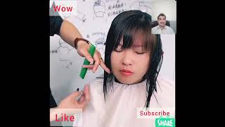 Hair Cutting hairstyle barbershop hairdresser [upl. by Arlo678]