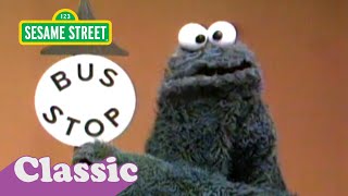 The Bus Stop with Cookie Monster  Sesame Street Classic [upl. by Lledniw]