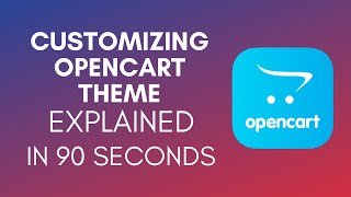 How To Customize OpenCart Theme 2024 [upl. by Nnaeiram722]