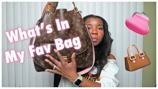 Louis Vuitton Metis  Whats In My Fav Bag 2018 [upl. by Eladnek]