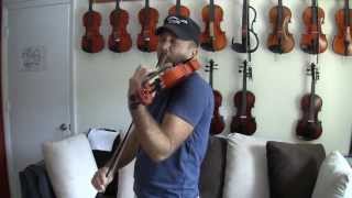 Dark Waltz played on a Fiddlerman Apprentice Violin [upl. by Reizarf]