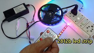 New 2812b Led Strip Unboxing And Review [upl. by Eentruok174]